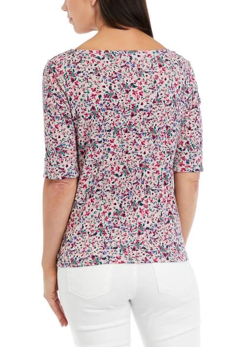 Gloria Vanderbilt Vanderbilt Womens Alanis T Shirt 2