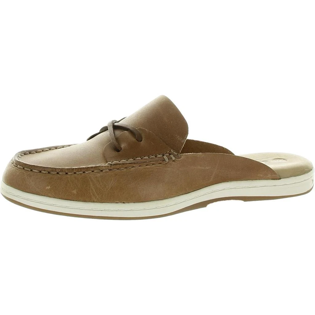 Sperry Womens Padded Insole Leather Mules 1