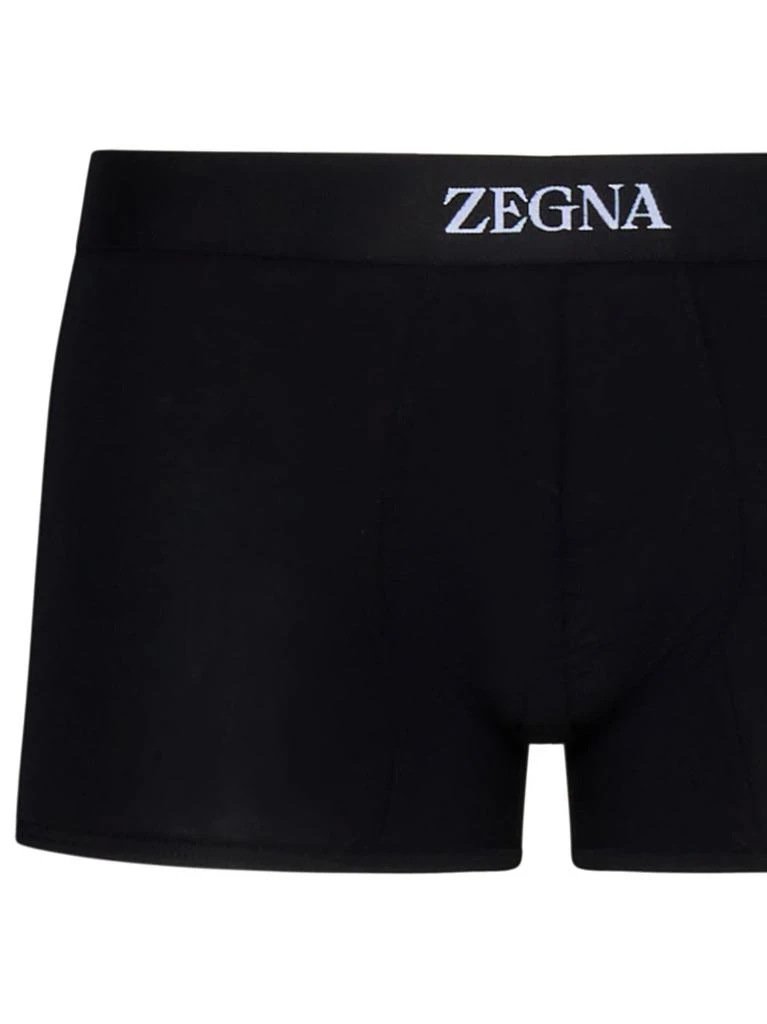 Zegna Zegna Logo Waistband Stretch Boxers 3