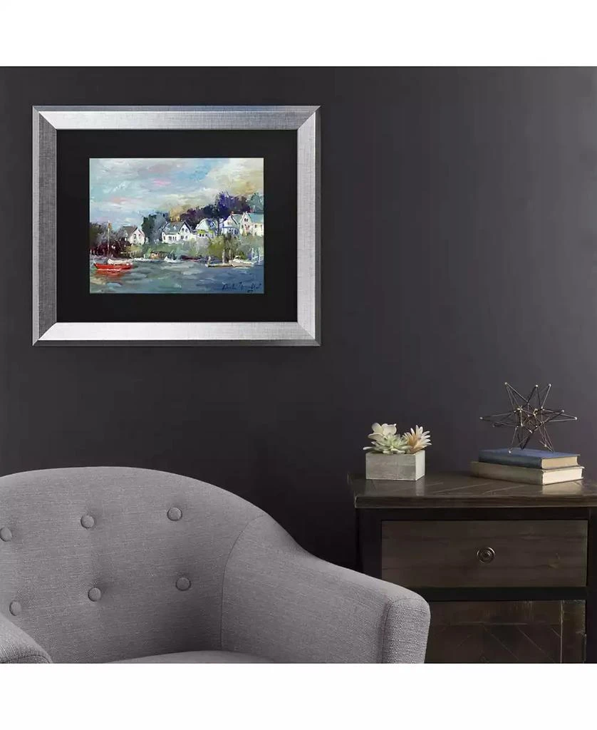 Trademark Global Richard Wallich Dock Matted Framed Art - 27" x 33" 3
