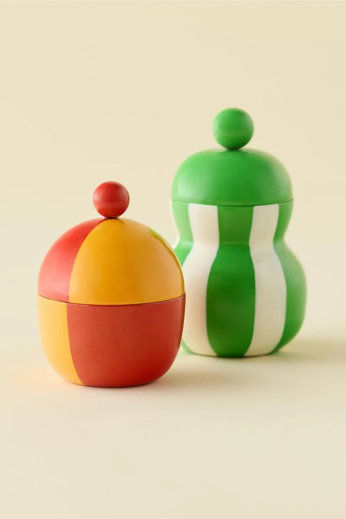 Urban Outfitters Painted Colorblock Iron Stash Box 4