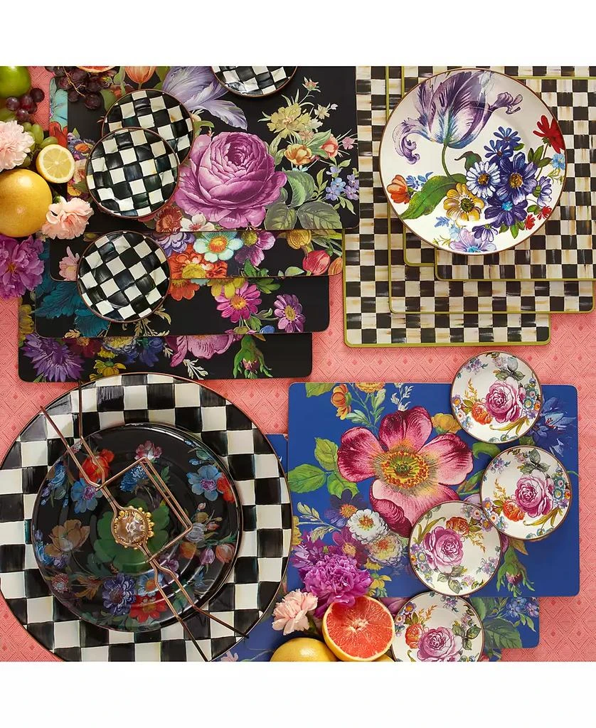 MacKenzie-Childs Courtly Check Cork-Backed Placemats, Set of 4 8