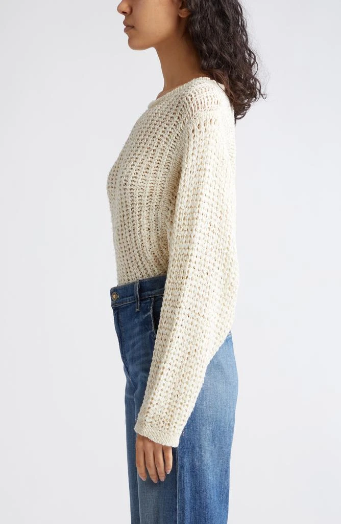 Ramy Brook Clea Metallic Boat Neck Sweater 3