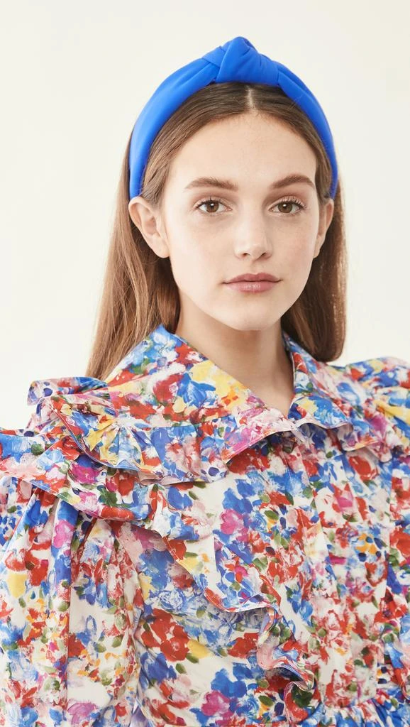 Lele Sadoughi Neoprene Knotted Headband 2