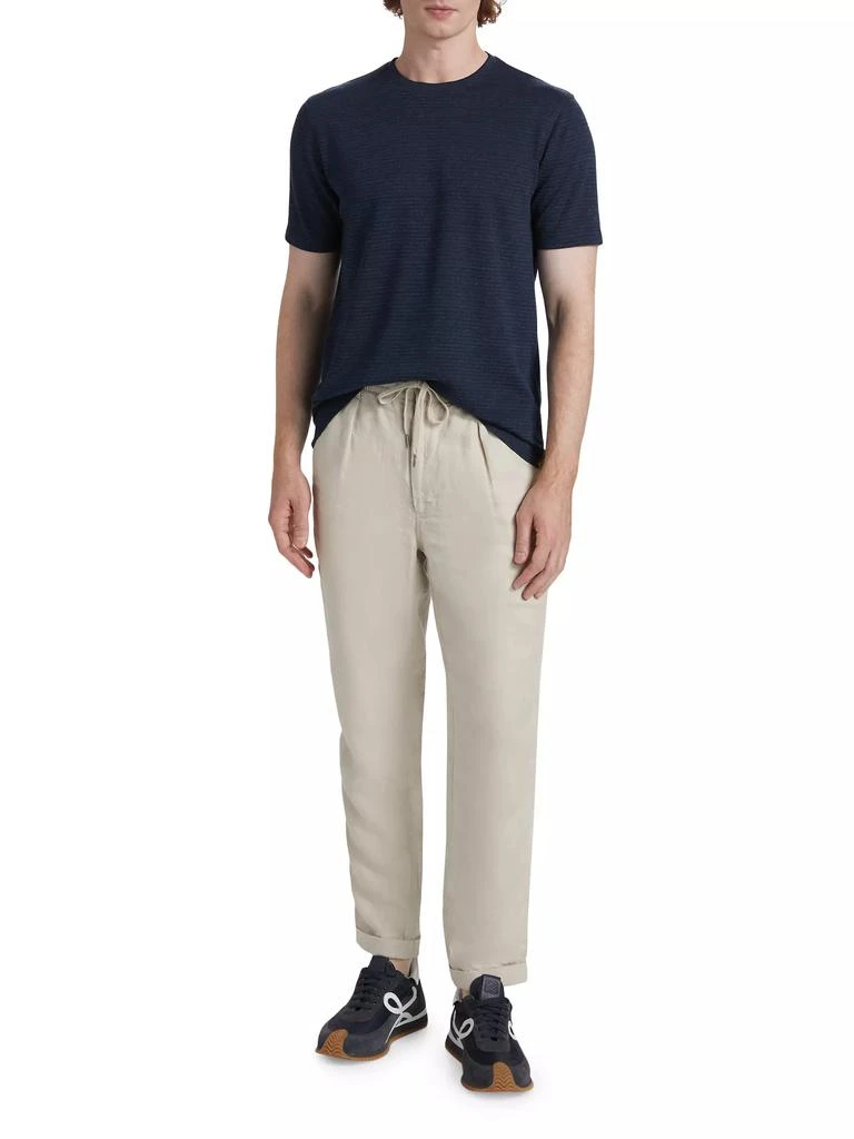 Saks Fifth Avenue COLLECTION Elevated Stripe T-Shirt 2