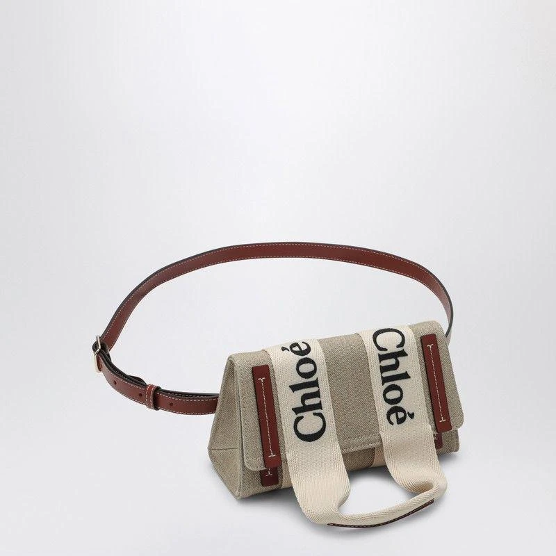 Chloé Chloé Woody Beige/Brown Waist Bag 2