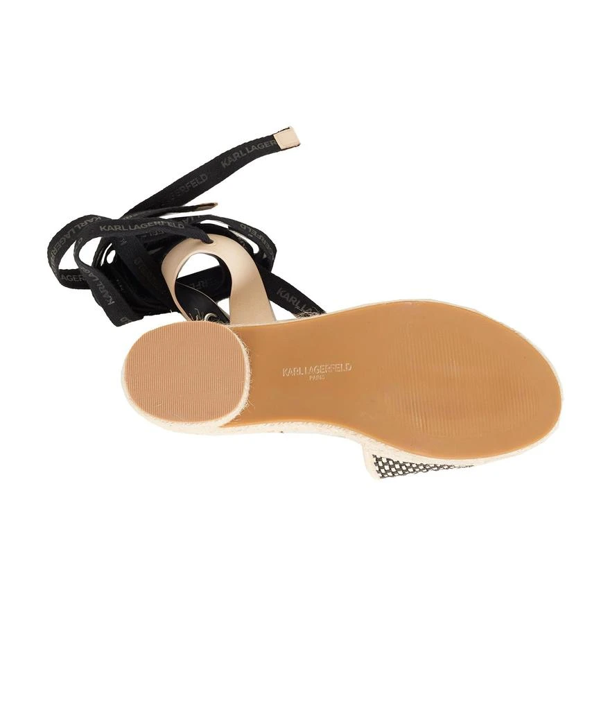 Karl Lagerfeld Paris FLORENCE LOGO STRAP ESPADRILLE 4
