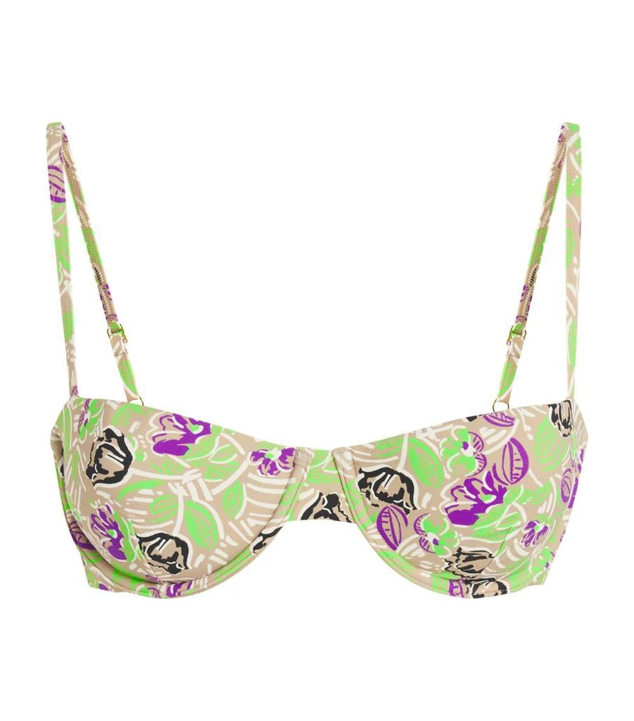 Tory Burch Floral Print Underwire Bikini Top 1