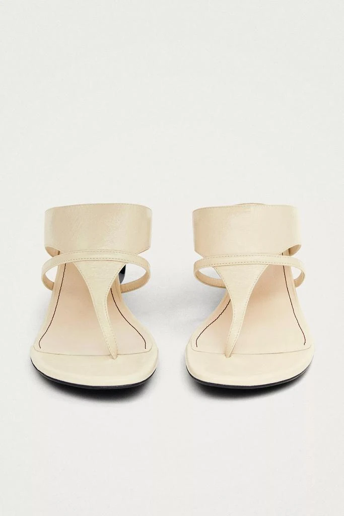 ALOHAS ALOHAS Dystaria Leather Thong Sandal 5