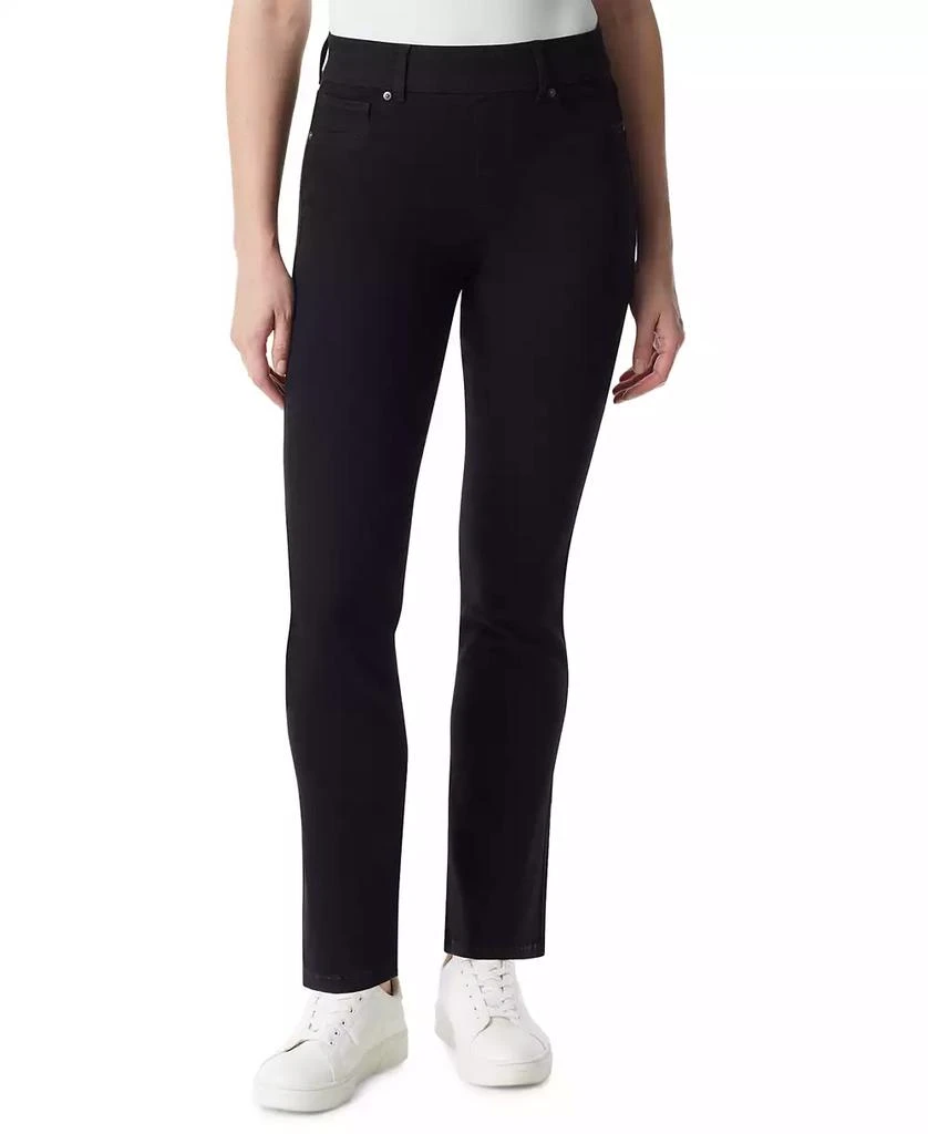 Gloria Vanderbilt Women's Shape Effect Pull-On Straight-Leg Jeans 1