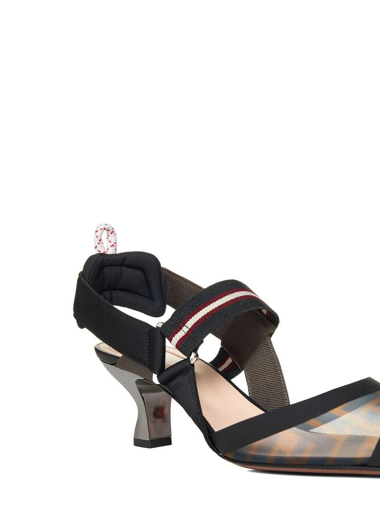 Fendi FENDI | “Colibrì Slingback” in technical mesh | Women | 35 4