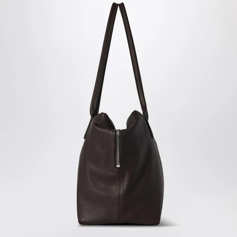 The Row Henri bag brown in grained leather 3