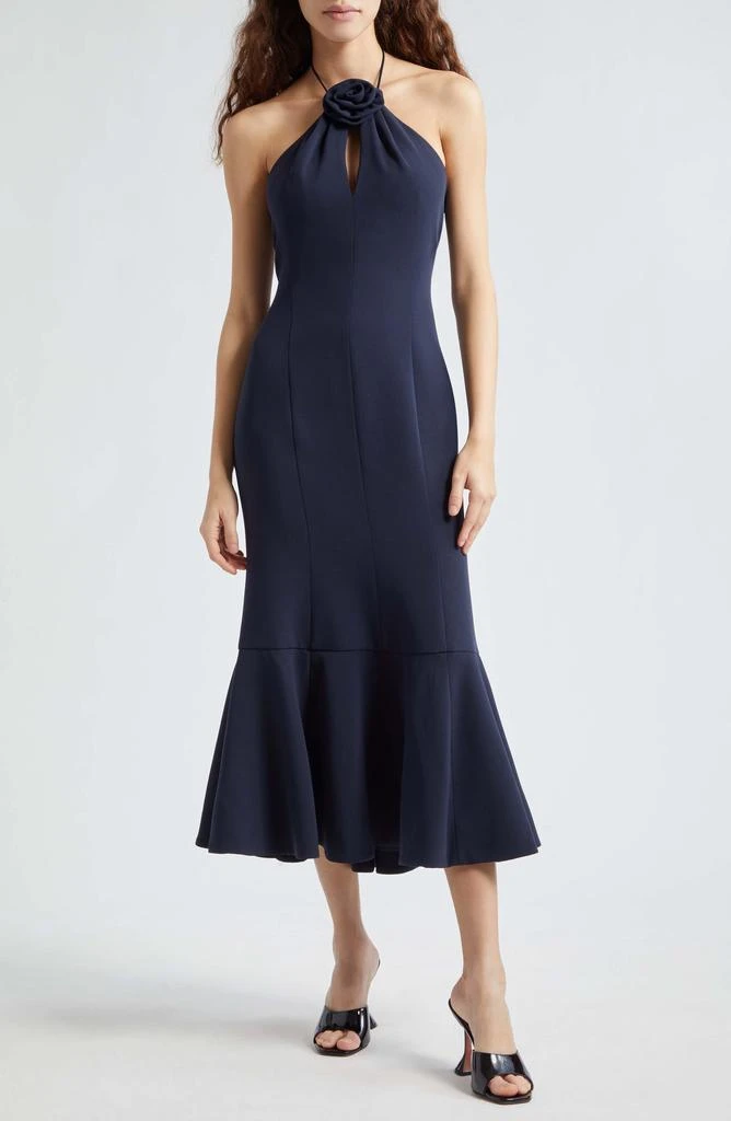 knee length dresses for ladies Jennie Midi Dress—Porcelain