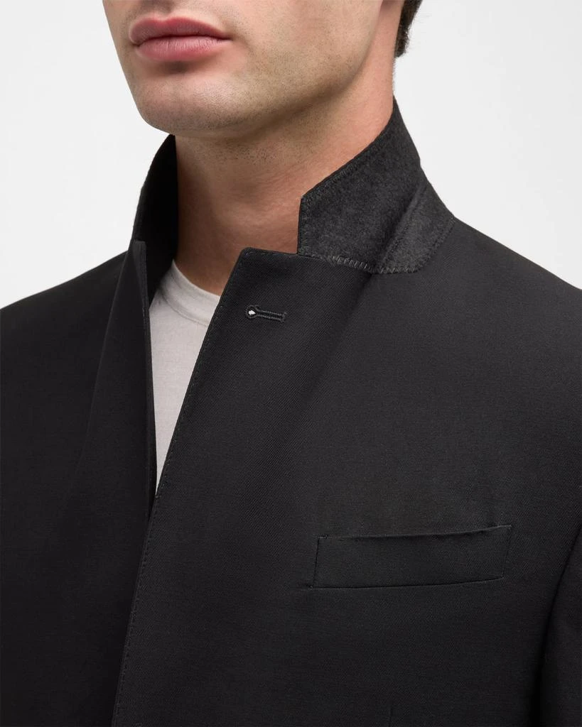 Emporio Armani Men's Solid Sport coat 7