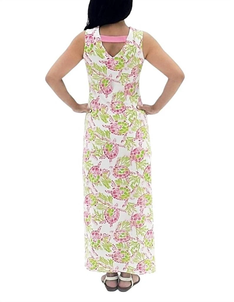 knee length dresses for ladies Emily Maxi Dress Pink Floral
