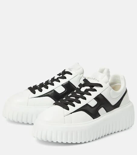 hogan H-Stripes leather sneakers 5