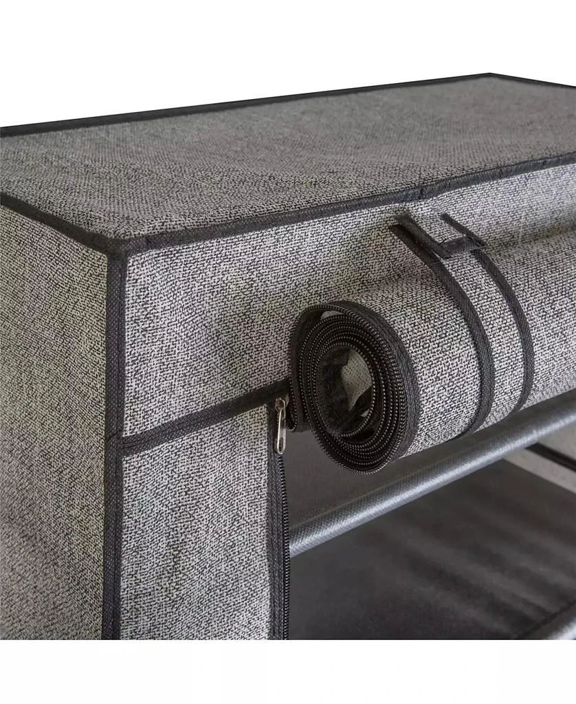 Simplify 8 Tier Shoe Organizer with Cover 6