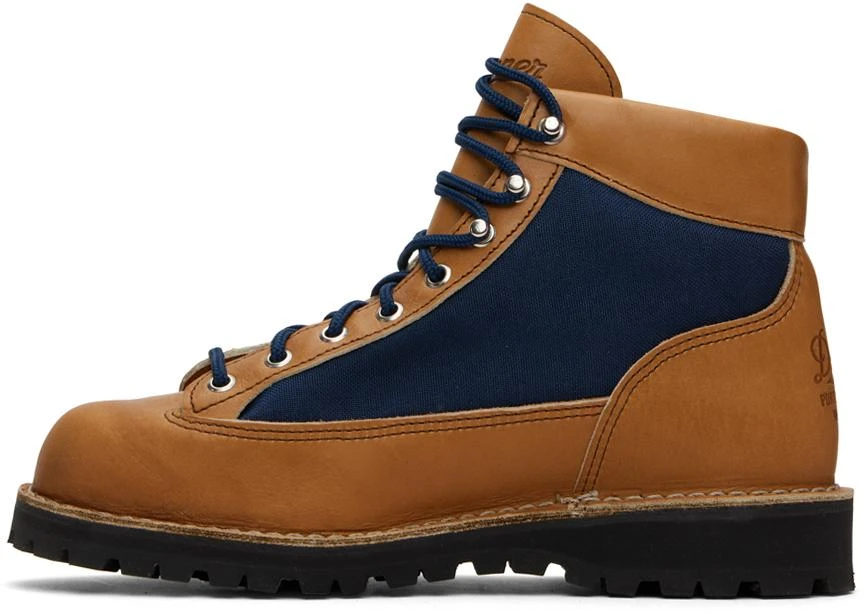 Danner Tan & Navy Danner Light Boots 3