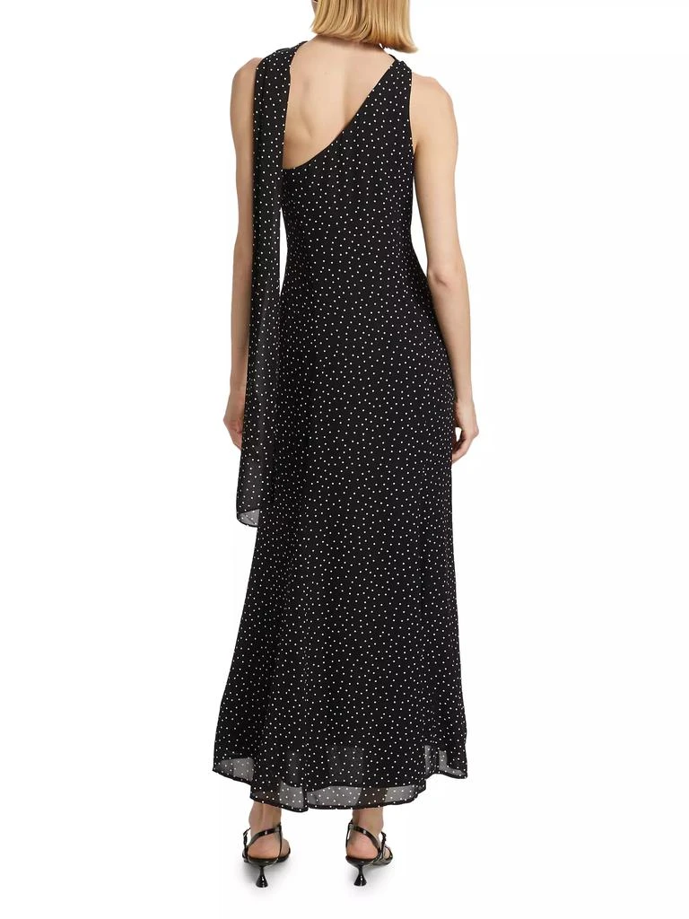 Reformation Rosalynn Polka dot Sleeveless Maxi Dress 5