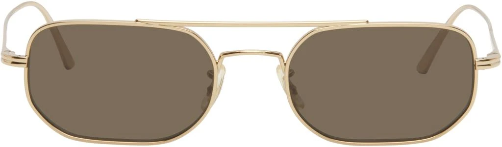 Khaite Gold Oliver Peoples Edition 1989C Sunglasses 1