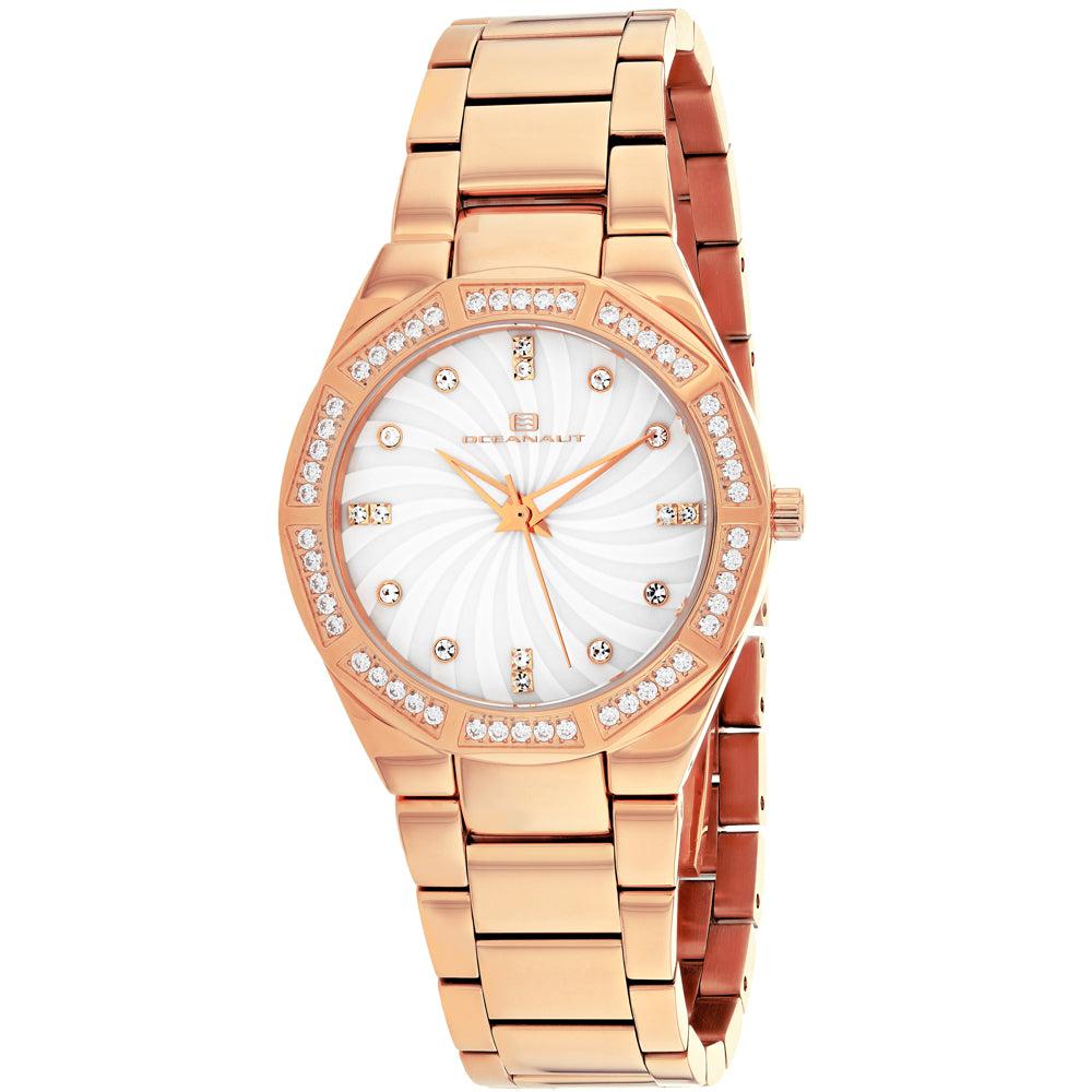 Oceanaut Women's White mother of pearl dial Watch