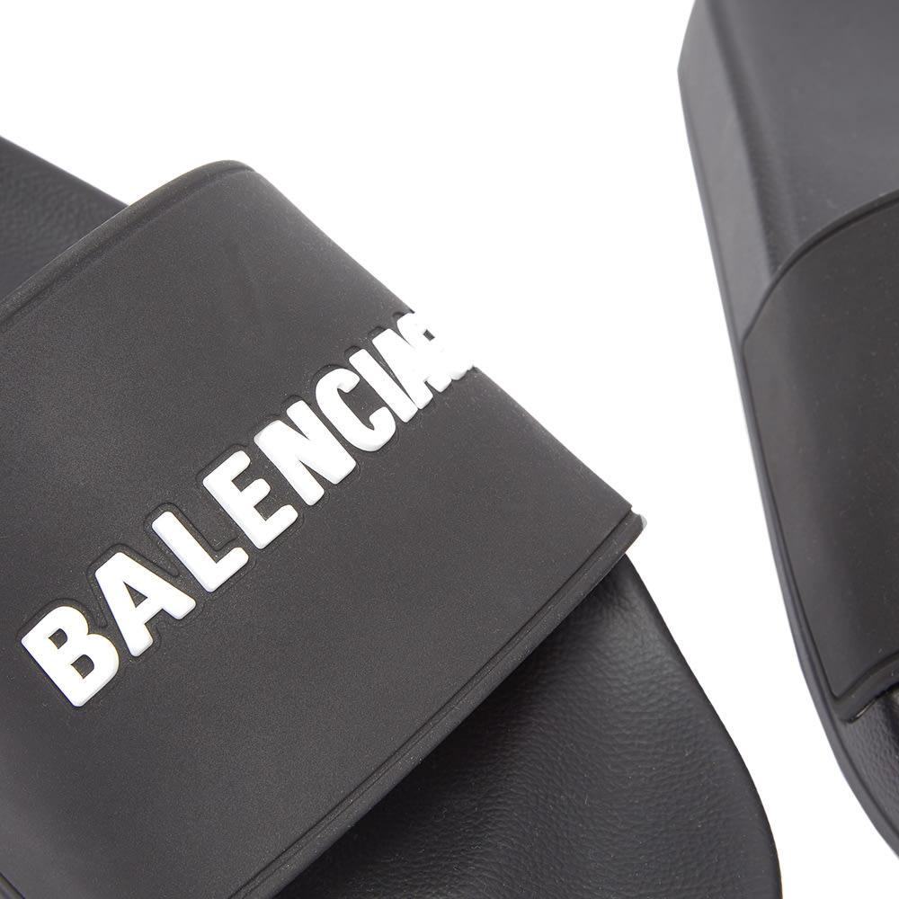 【BALENCIAGA】ロゴプリント スリッポン スライド Balenciaga Balenciaga Logo Pool Slide - Sandals - Compare