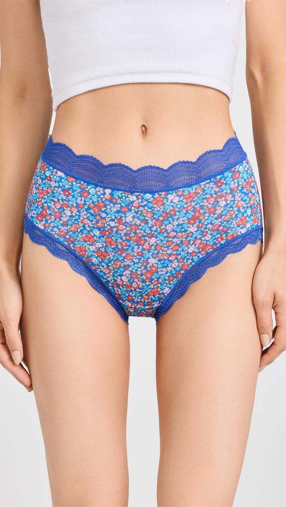 Stripe  Stare High Rise Knickers Four Pack