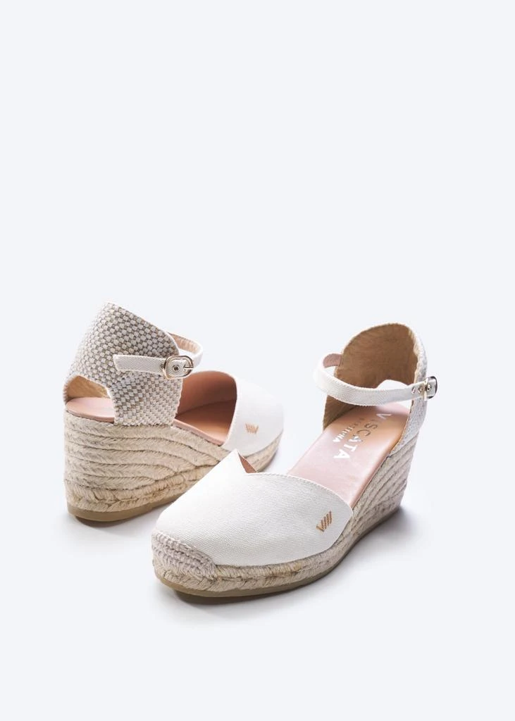 Viscata Reus Limited Edition Canvas Espadrille Wedges 3
