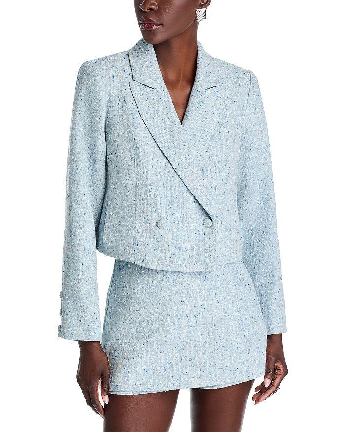 AQUA Tweed Blazer - Exclusive 1