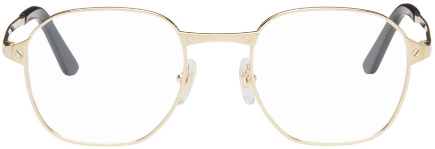 Cartier Gold Square Glasses