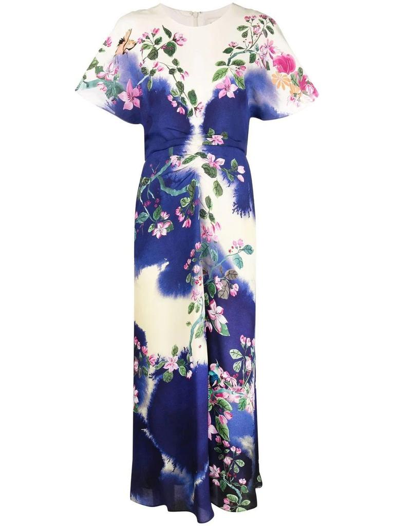 NA Marta floral print maxi Dress