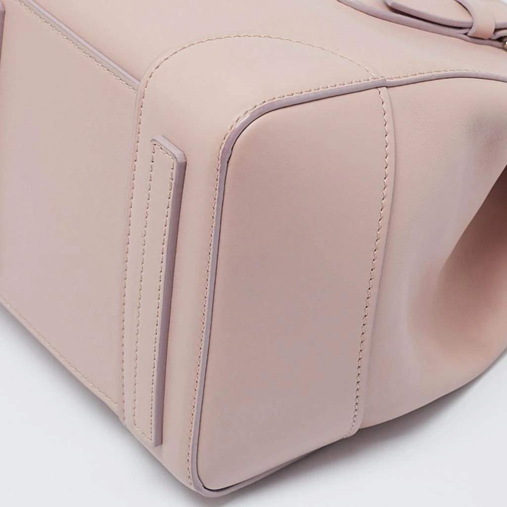 Ralph Lauren Ralph Lauren Light Pink Leather Soft Ricky 33 Tote 15