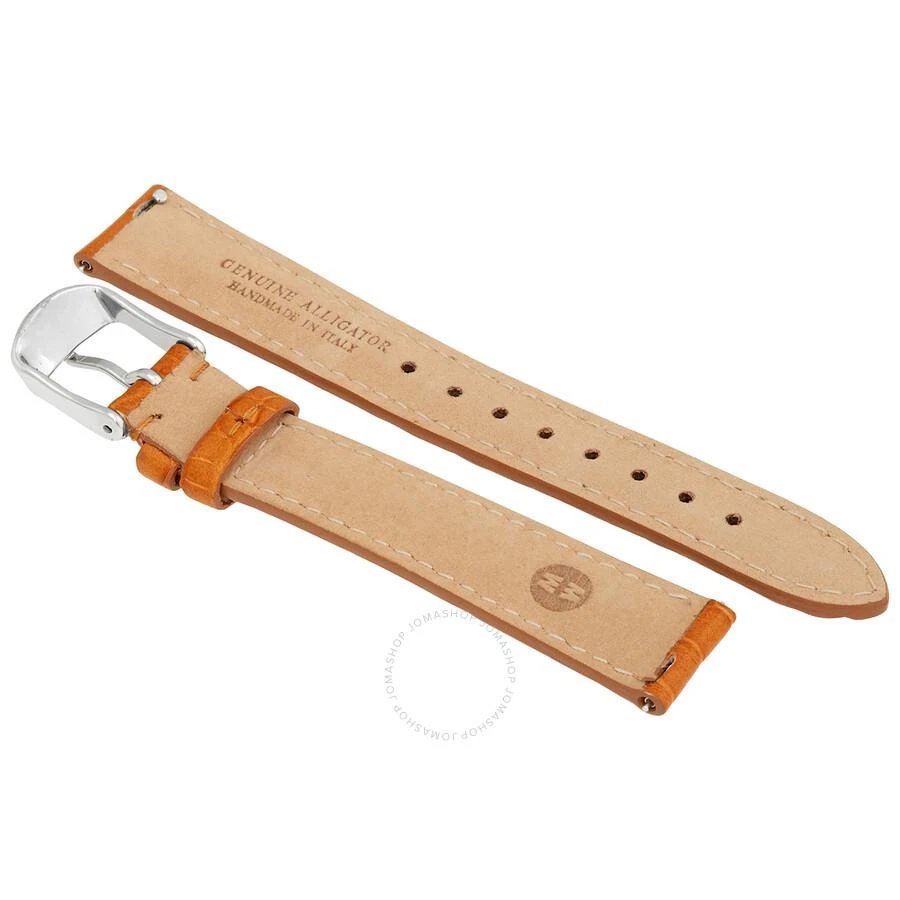 Michele Special Editions 16mm Saddle Alligator Watch Strap MS16AA010216 2