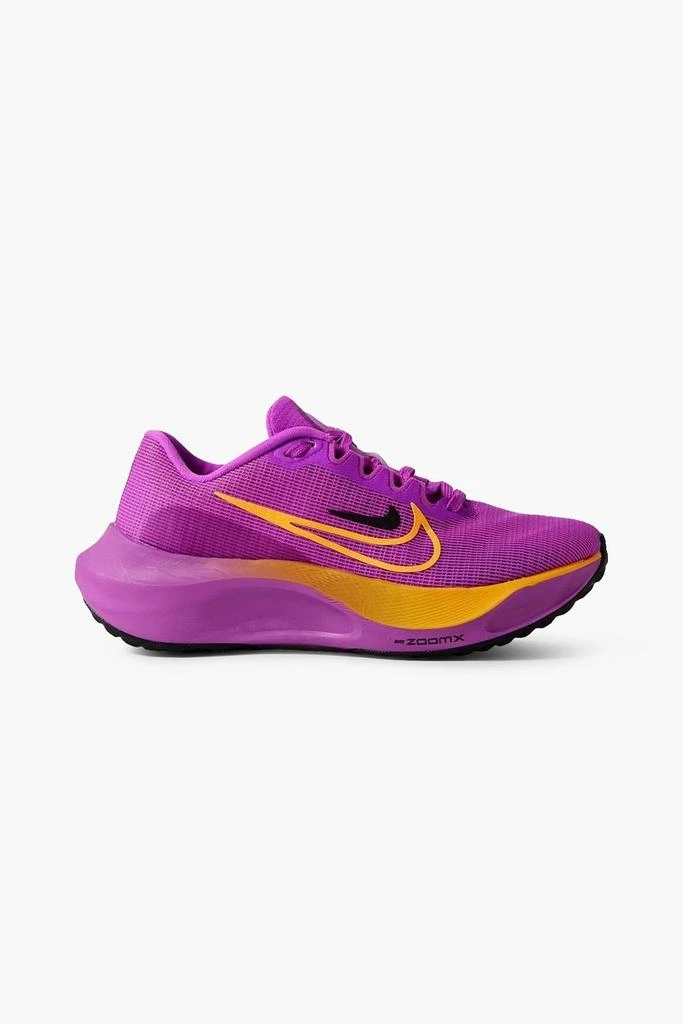 NIKE Zoom Fly 5 rubber-trimmed mesh sneakers 1