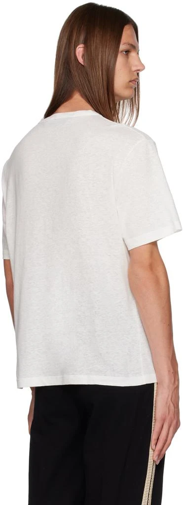Palm Angels White Printed T-Shirt 3