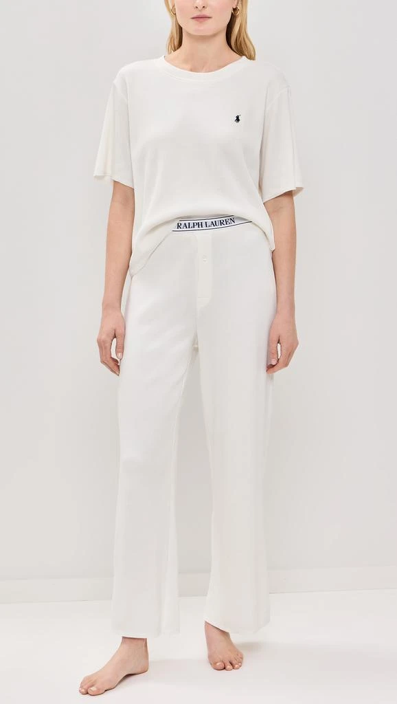 Ralph Lauren Waffle Knit Pajama Set 1