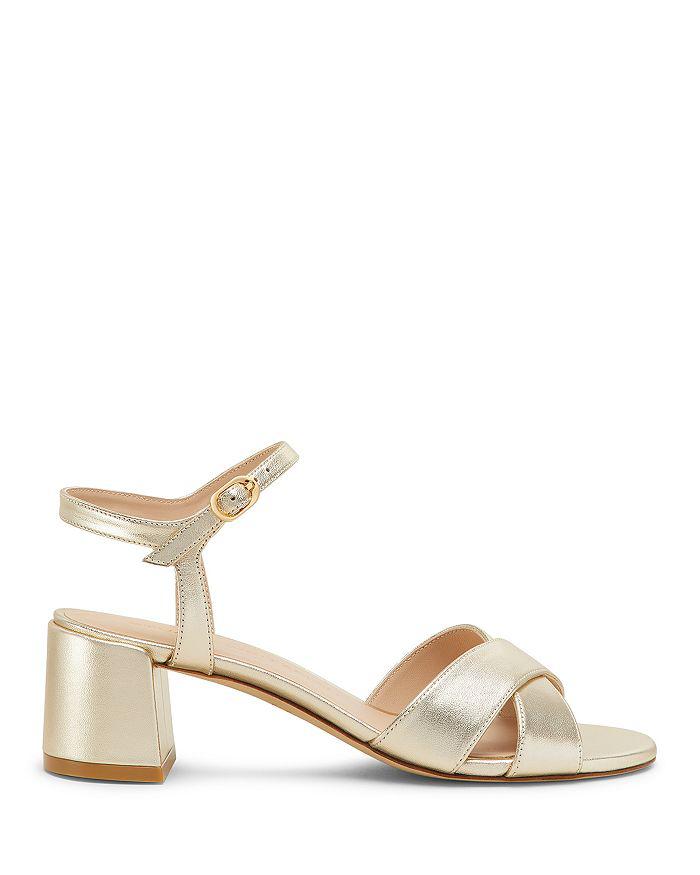 Stuart Weitzman Women's Dayna Block 50 Sandals