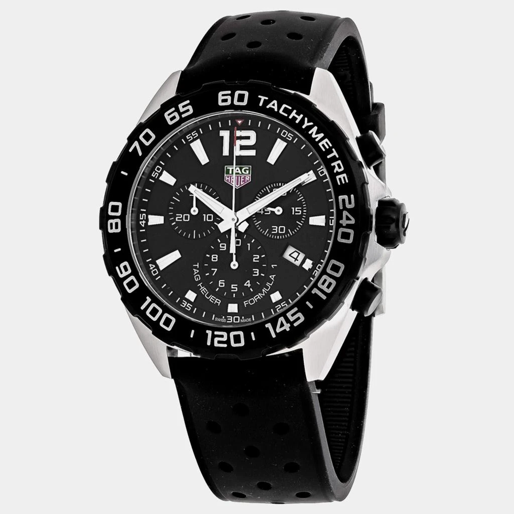 TAG Heuer Tag Heuer Black Stainless Steel Formula 1 CAZ1010.FT8024 Quartz Men's Wristwatch 45 mm 1