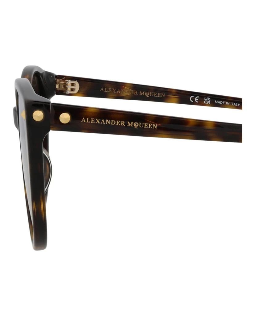 Alexander McQueen Round-Frame Acetate Sunglasses 4