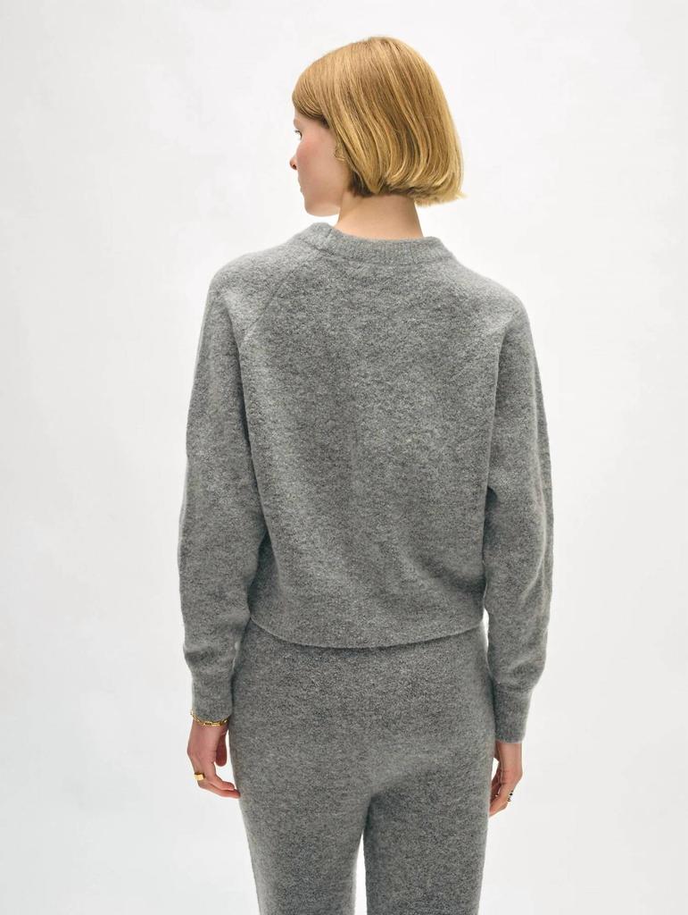 White + Warren White + Warren - Merino Cashmere Bouclé Sweatshirt