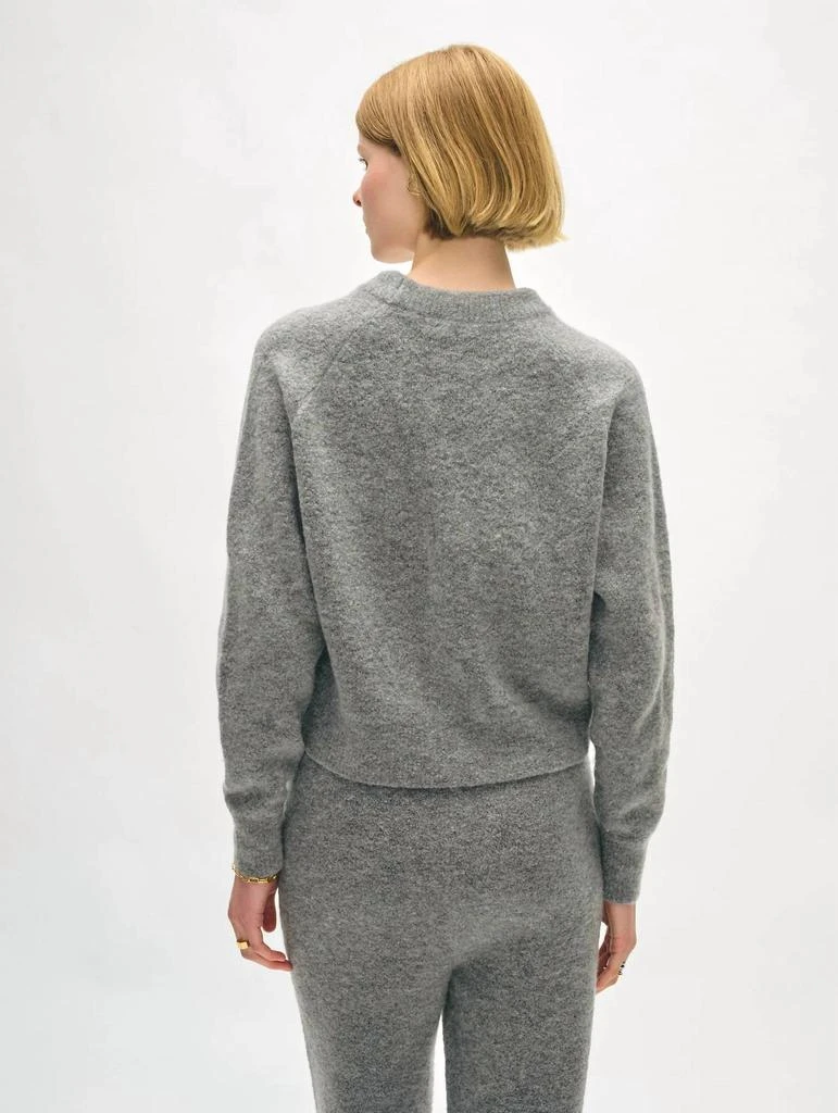 White + Warren White + Warren - Merino Cashmere Bouclé Sweatshirt 2