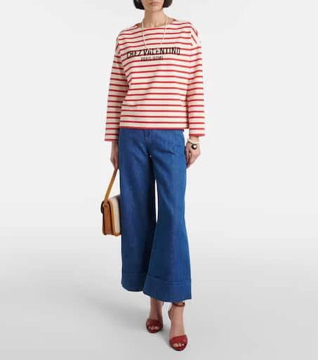 Valentino Chez Valentino cotton jersey T-shirt 2