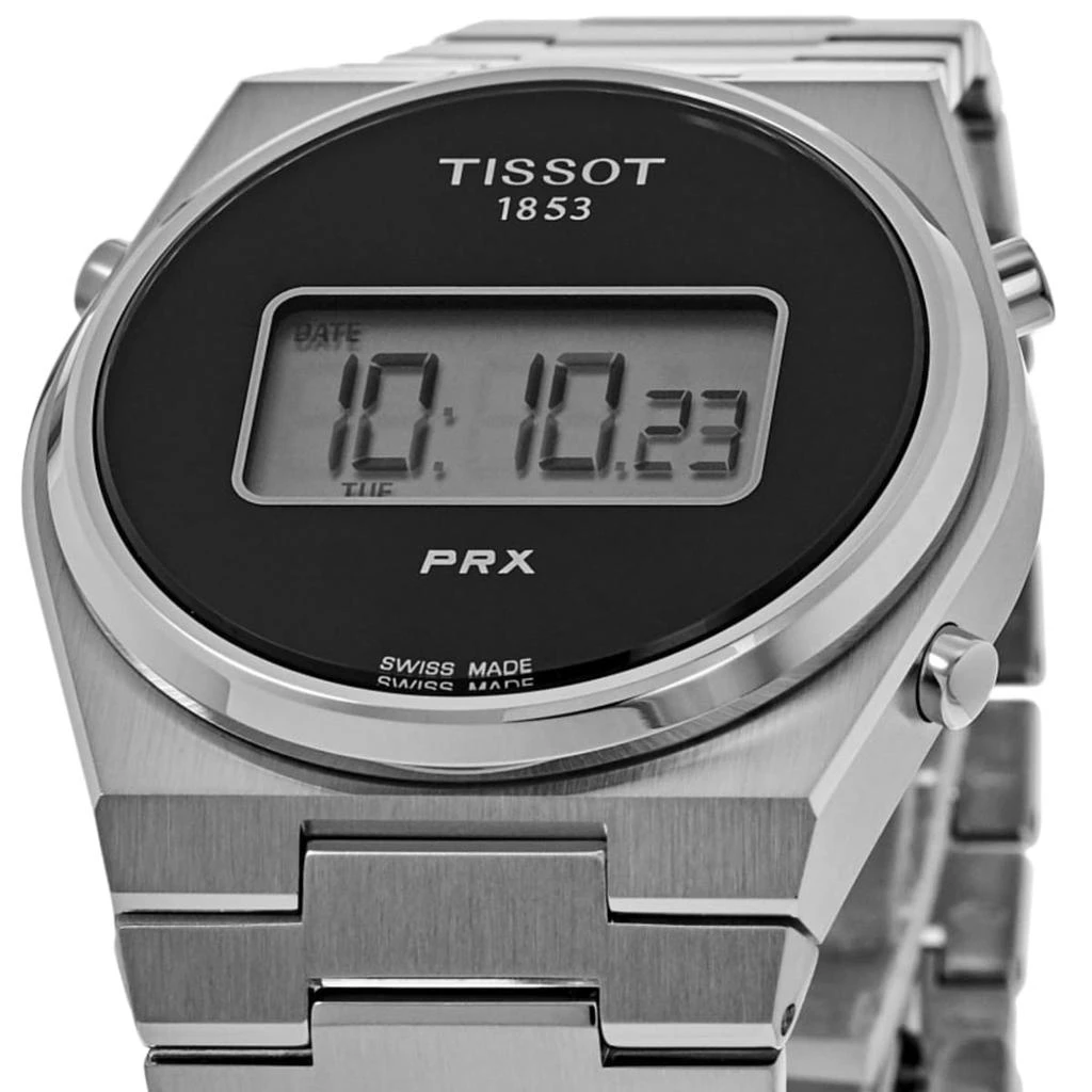 Tissot PRX Digital 35mm Quartz Black Dial Steel Women's Watch T137.263.11.050.00 2