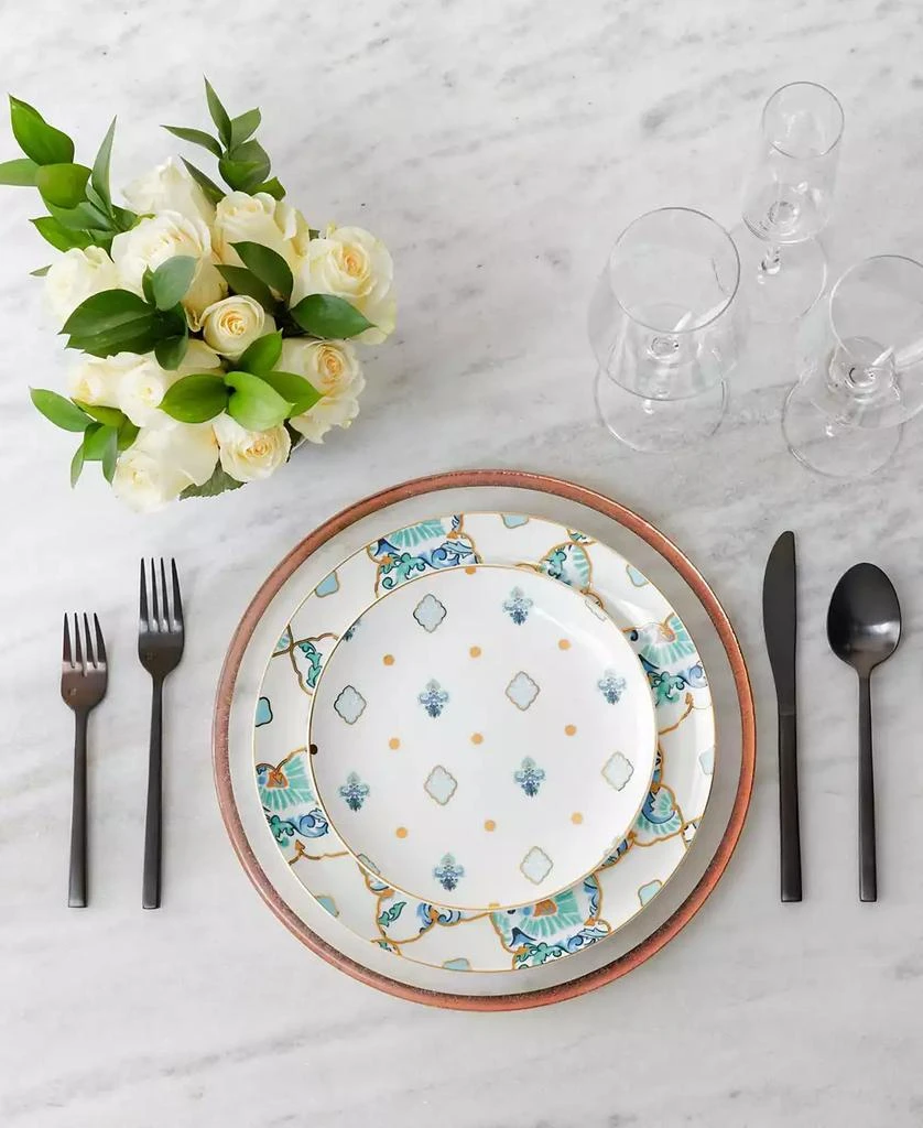 Fortessa Arezzo Brushed Black 5pc Place Setting 4