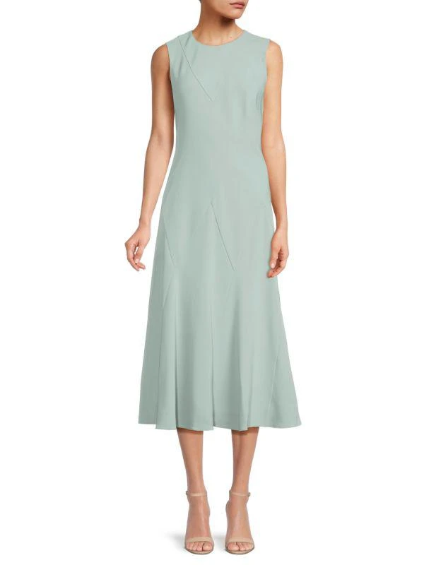 Theory Chevron Midi Dress 1