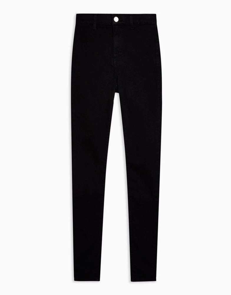 Topshop Topshop Petite Joni jean in black 4