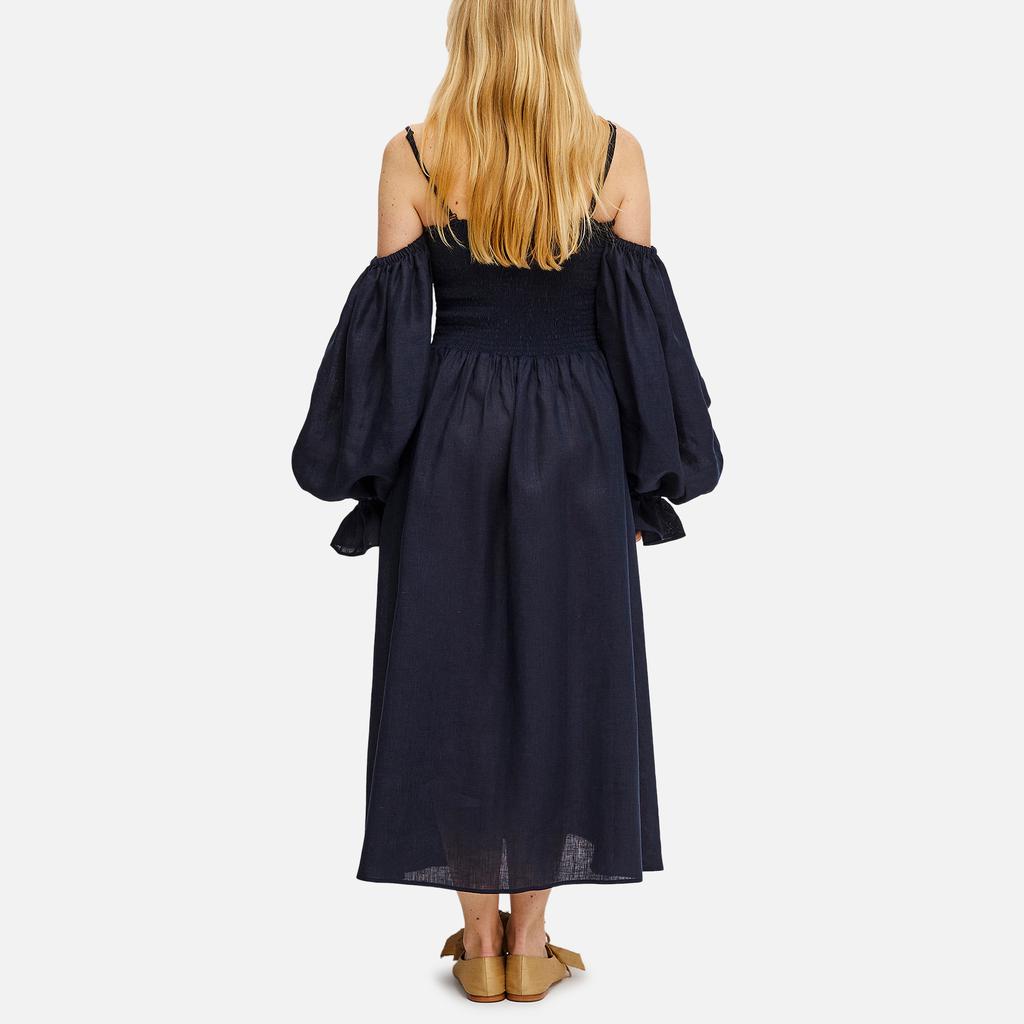 Sleeper Sleeper Cancan Linen Maxi Dress