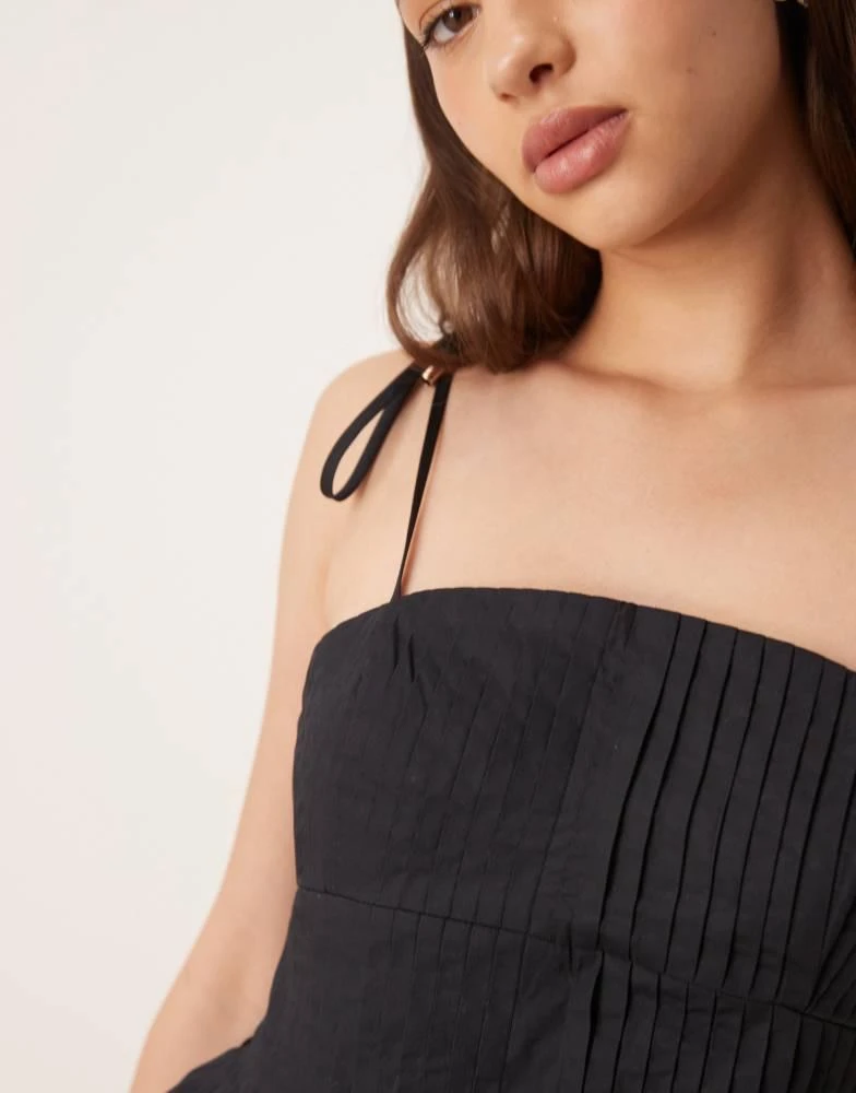 black cocktail dress forever new Forever New Jacinta Off Shoulder Bodycon Midi Dress in Black