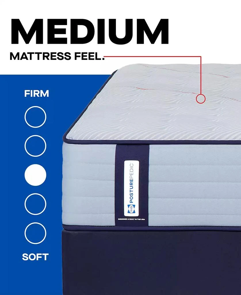Sealy Posturepedic Seafield 13" Medium Tight Top Mattress Set - 2