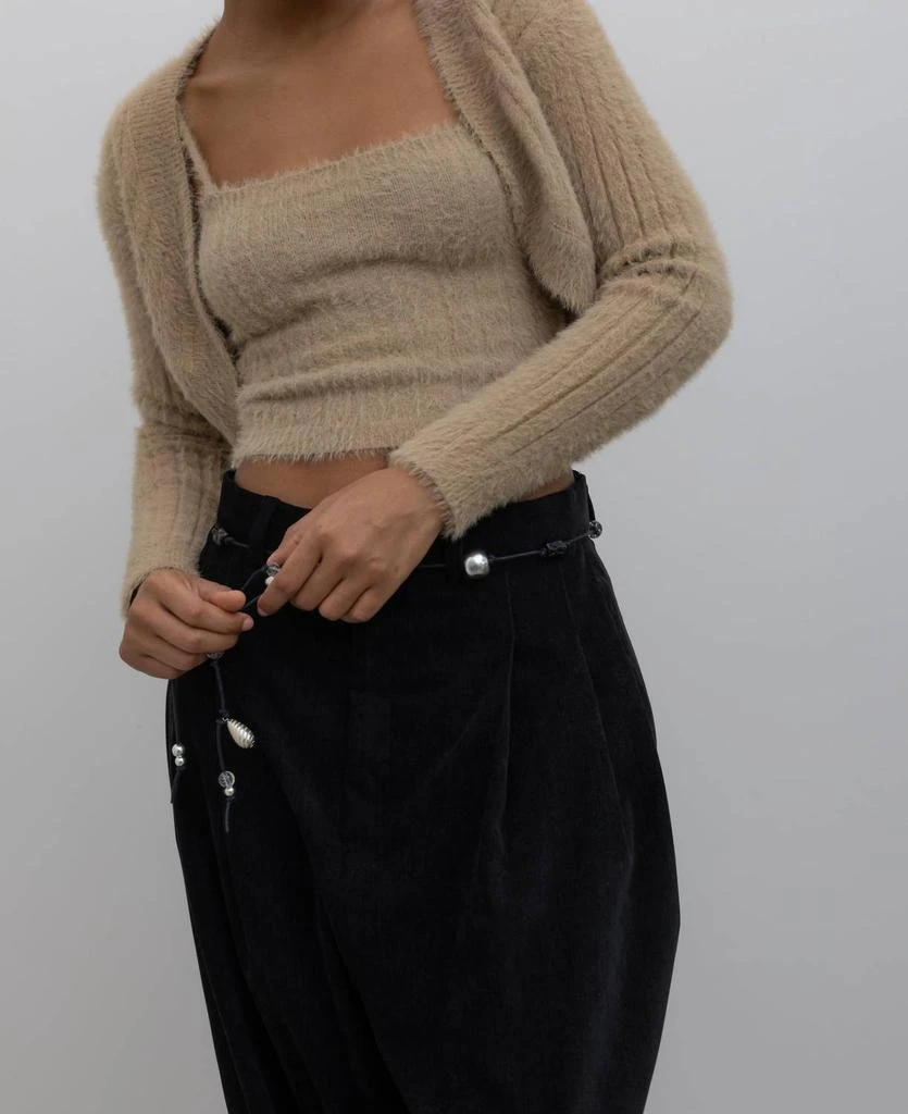 Collective Collective - Fuzzy Bolero Cardigan Set